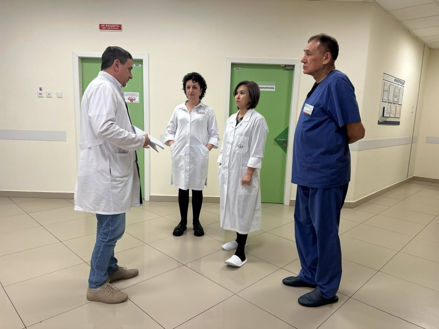 Зав. кафедрой АиГ КрасГМУ Виталий Борисович Цхай.